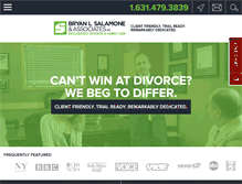 Tablet Screenshot of divorcelawyerlongisland.com